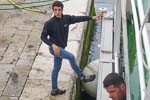 LA BELLA VITA's deckhand, Mattia Toninato