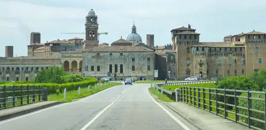 Arriving in Mantua