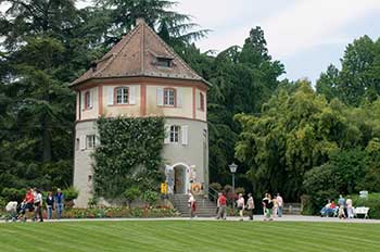G�rtnerturm or Gardener's Tower, Mainau, Germany