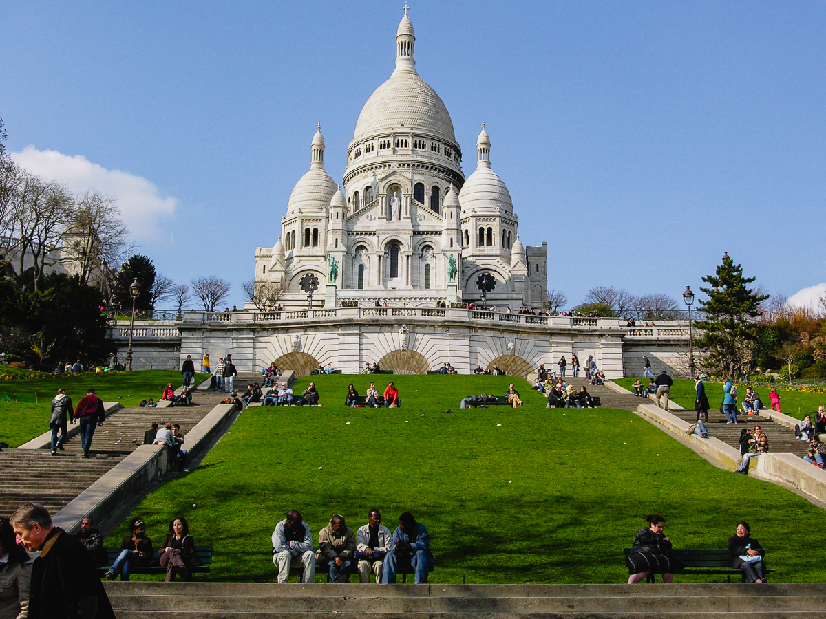 Basilica of Sacr�-Coeur, Paris Montmartre.