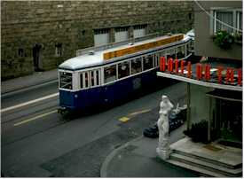 Zurich Geneva tram restaurants Gastrotram Switzerland Z&uuml;rich VBZ 