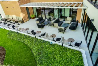 AC Hotel Venezia courtyard