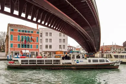 Hotel Santa Chiara and Ponte di Calatrava, Venice