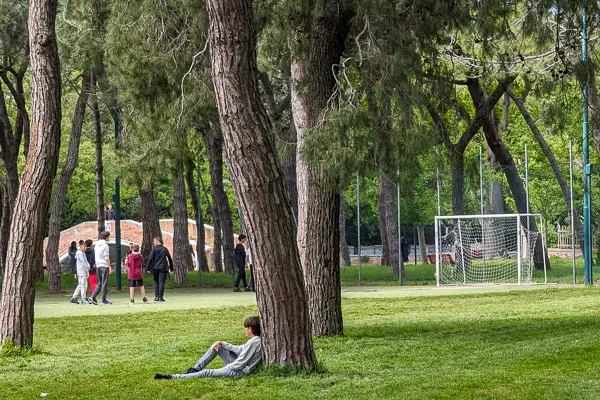 Parco delle Rimanbranze, Giardini Pubblici, Venice.
