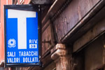 Tobacco shop in Venice, Italy.